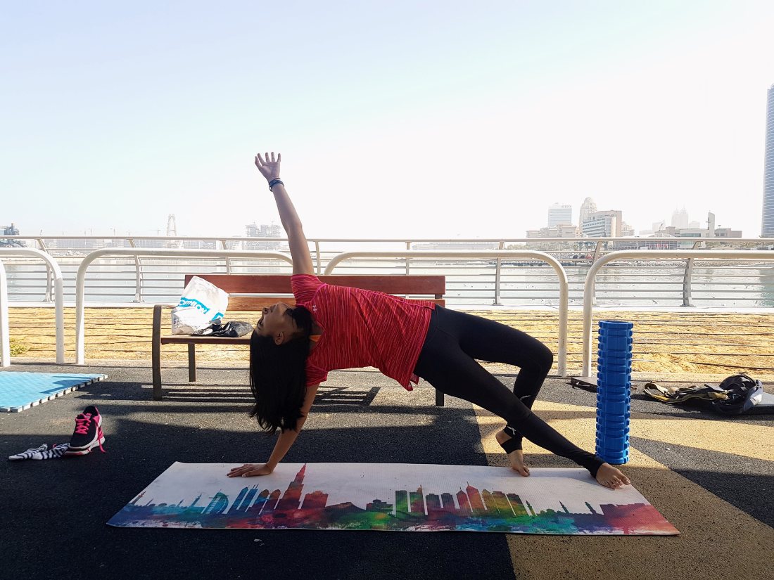 yoga, whenever I can